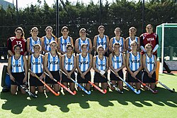 The Argentine squad, champions
