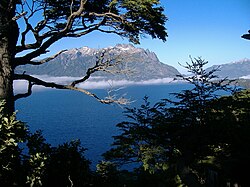 Lake Huechulaufquen.