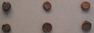 Roman coins were struck, not cast, so these coin moulds were created for forgery.