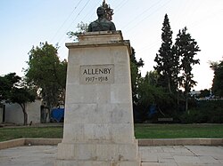 A Memorial to General Allenby in Beer Sheva.