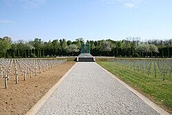 National Memorial Cemetery of The Victims of Homeland War in Vukovar during the National Remembrance Day, public holiday on November 18, for all the victims of the war in Croatia and the Vukovar massacre, one of the symbolic and crucial events in the Croatian War of Independence 1991.
