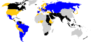 Countries qualified for World Cup Countries that failed to qualify Countries that did not enter World Cup Country not a FIFA member