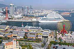 As of 2007 Kobe was the busiest port in the Kansai region.