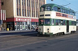 Between 1962 and 1992 Blackpool had the only urban tramway in the UK.