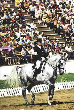 Elisabeth Theurer and Mon Cherie, 1980