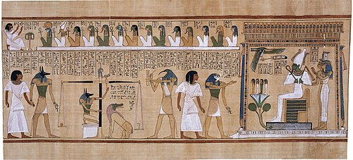 The Book of the Dead was a guide to the deceased's journey in the afterlife.