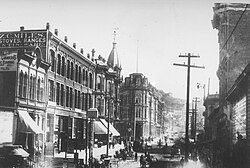 Yesler Way in Seattle, 1887