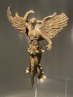 Statuette of Nike, Greek goddess of victory, from Vani, Georgia