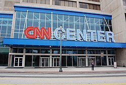 The former CNN Center in Atlanta