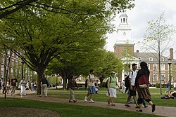 Keyser Quadrangle at Johns Hopkins University, the nation's first research university