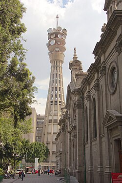 Telmex Tower in Mexico City