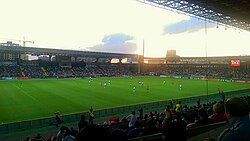 The Vazgen Sargsyan Republican Stadium in Yerevan