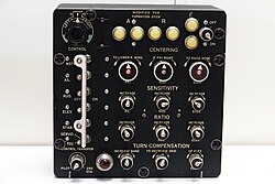Honeywell C-1 autopilot control panel