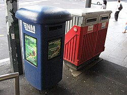 Since the deregulation of the postal sector, different postal operators can install mail collection boxes in New Zealand's streets.