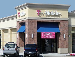 A T-Mobile store in San Jose, California