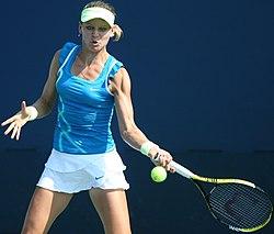 Šafářová at the 2010 US Open