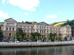 The main building of the University of Deusto