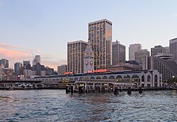 Ferry Building in the Embarcadero.