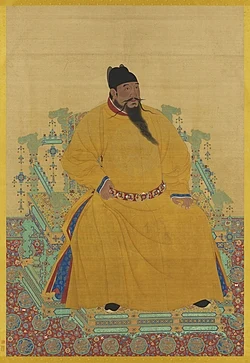 Portrait of the Yongle Emperor (r. 1402–1424)