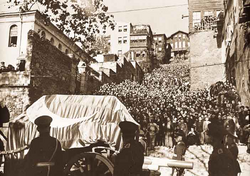 A view from the state funeral of Atatürk, November 1938