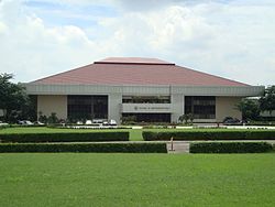 The Batasang Pambansa Complex is the seat of the House of Representatives.