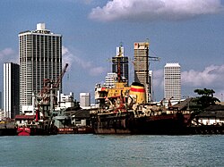 Facing the Central Area of Singapore in 1978
