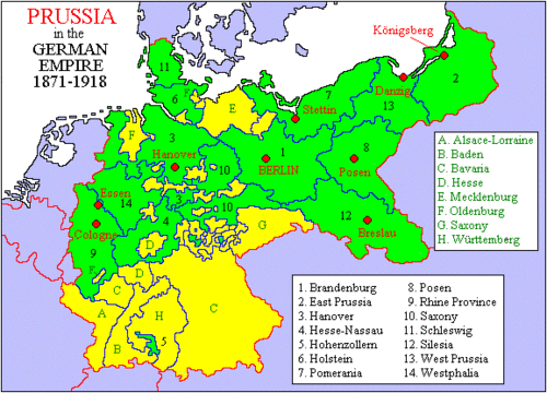 Prussia in the German Empire, 1871–1918