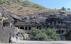 The Buddhist Caves of Ellora, India