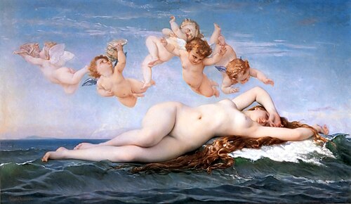 The Birth of Venus (c. 1863) by Alexandre Cabanel