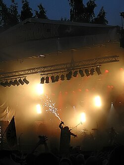 Lordi at 2003 Ruisrock festival