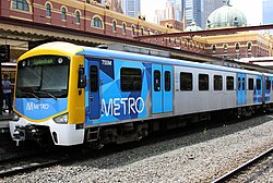 A Siemens Nexas used on the Metro Trains Melbourne network