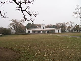 The home of Alfredo González Garaño, now the Güiraldes Museum, in 2008