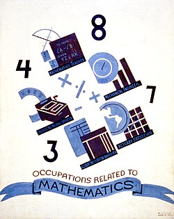 In 1938 in the United States, mathematicians were desired as teachers, calculating machine operators, mechanical engineers, accounting auditor bookkeepers, and actuary statisticians.