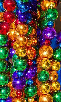 Mardi Gras beads