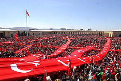 Republic Protests against the presidential candidacy of Abdullah Gül in 2007