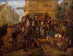 Alonzo J. White selling slaves in Charleston in 1853