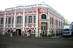 A historical building in downtown Sobral