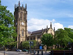 Leeds Minster has been designated a Grade I listed building by Historic England.