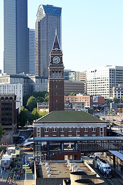King Street Station, the 15th-busiest Amtrak station in the nation, also serves commuter trains.