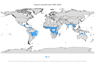 Tropical savanna climate