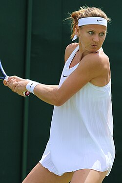 Šafářová at the 2016 Wimbledon Championships