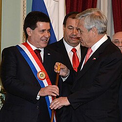 Inauguration of former President Horacio Cartes, 15 August 2013