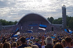 The Estonian Song Festival is one of the UNESCO Masterpieces of the Oral and Intangible Heritage of Humanity (XXVII Song Festival in 2019).