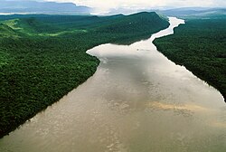 Guayana natural region in Venezuela