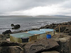 Outdoor hot tubs