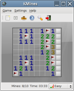 Games like Minesweeper contain traditionally non-violent puzzle game aspects, though minesweeper takes its name from a facet of war.