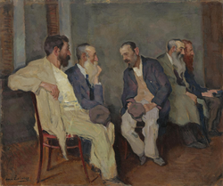 Arnold Lakhovsky, The Conversation (c. 1935)