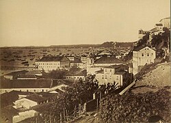 Salvador in 1875 during the Empire of Brazil.