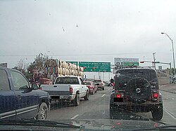 I-35 starts at this traffic signal in Laredo, Texas