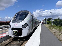 Experimental French Régiolis Class train using biodiesel